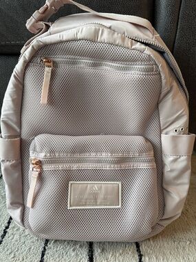 adidas Women's Blush Pink Mesh Front Backpack
